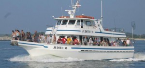 Judith M fishing boat full of men and women